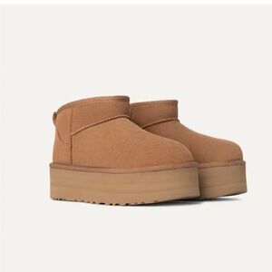 UGG - Women’s Classic Ultra Mini Platform ( Size 5/ Chestnut)